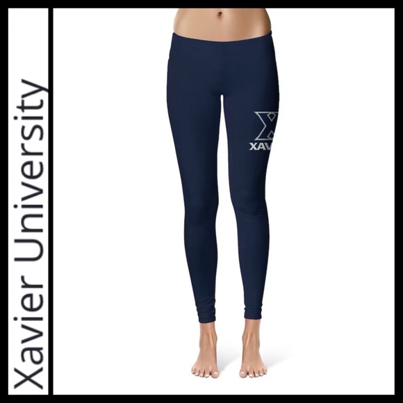 NWOT Xavier Musketeers Yoga Leggings - Picture 2 of 6